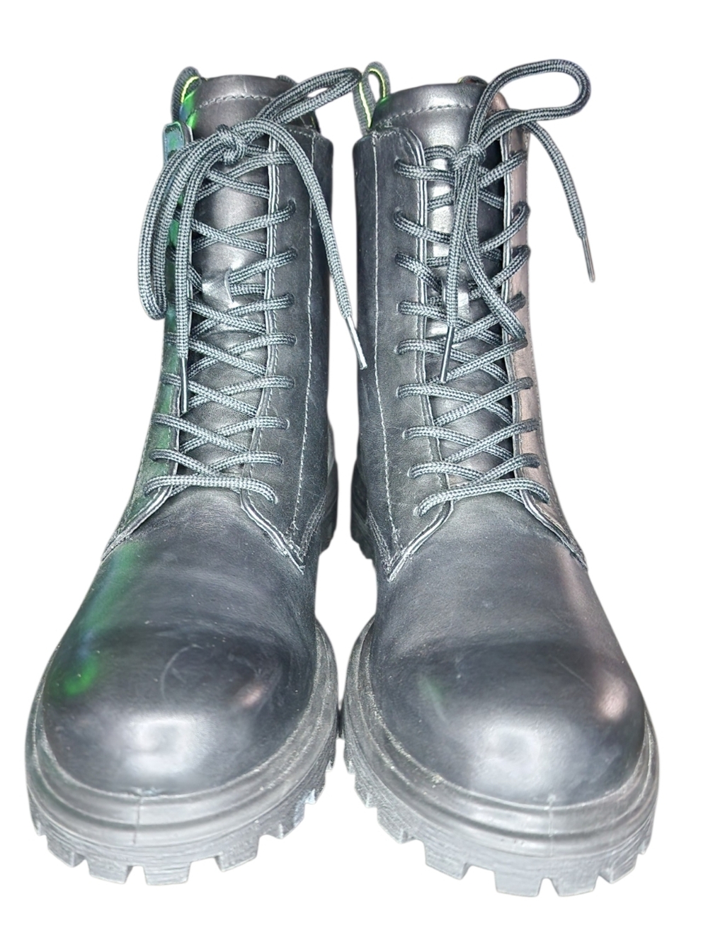 NWOT Ecco Tred Tray Waterproof Combat Boot, Womens 9 (40 EU) - Picture 4 of 10